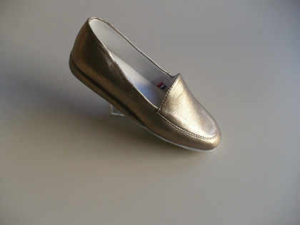 pantoufles femme EREL CLAIRE métallisé