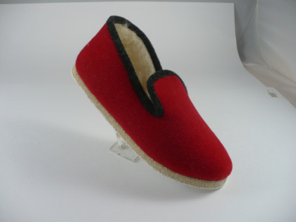 Charentaise Homme CARL ROUGE