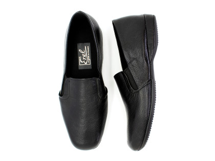 pantoufles homme EREL GILBERTO NOIR grandes pointures