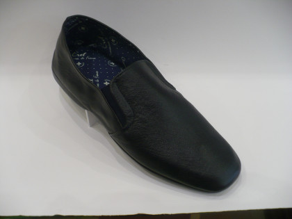 pantoufle homme EREL GILBERTO bleu marine
